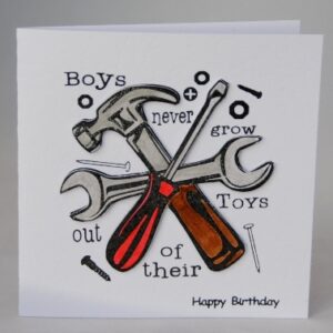 Boys Toys Card