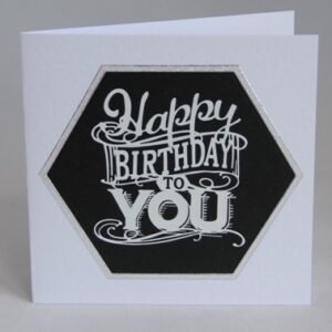 Chalkboard Wishes Card