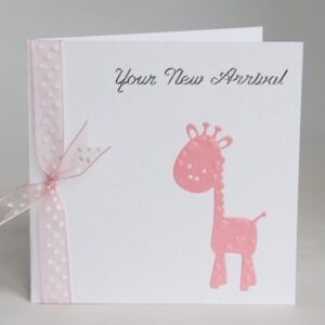 Baby Giraffe Card