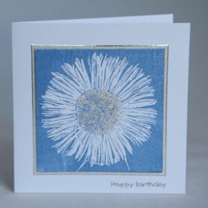 Large Daisy Birthday Card