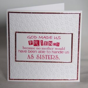 Friends Card