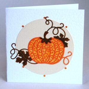 Large Pumpkin Card