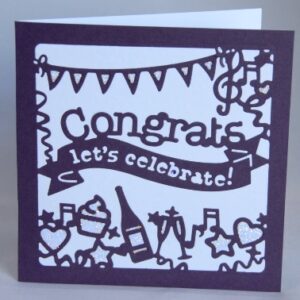 Let's Celebrate - Congrats Card