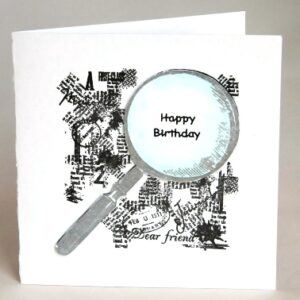 Magnifying Glass Birthday Card