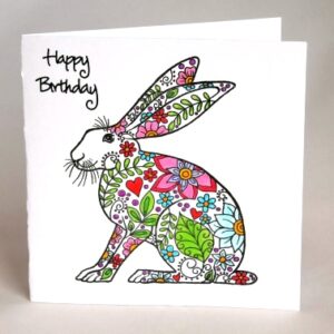 Birthday Rabbit Card