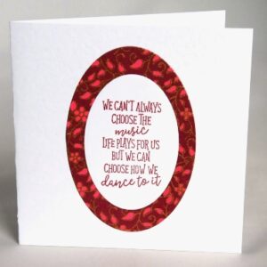 Dance To The Music Card