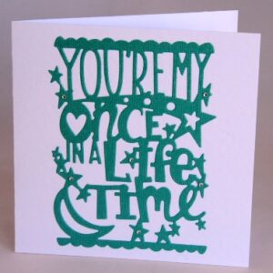 Once In A Lifetime Card