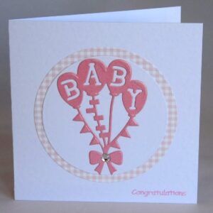 Baby Balloons Card
