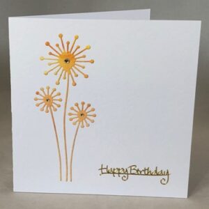 Dandelions Birthday Card