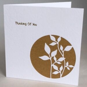 Circle of Leaves Card