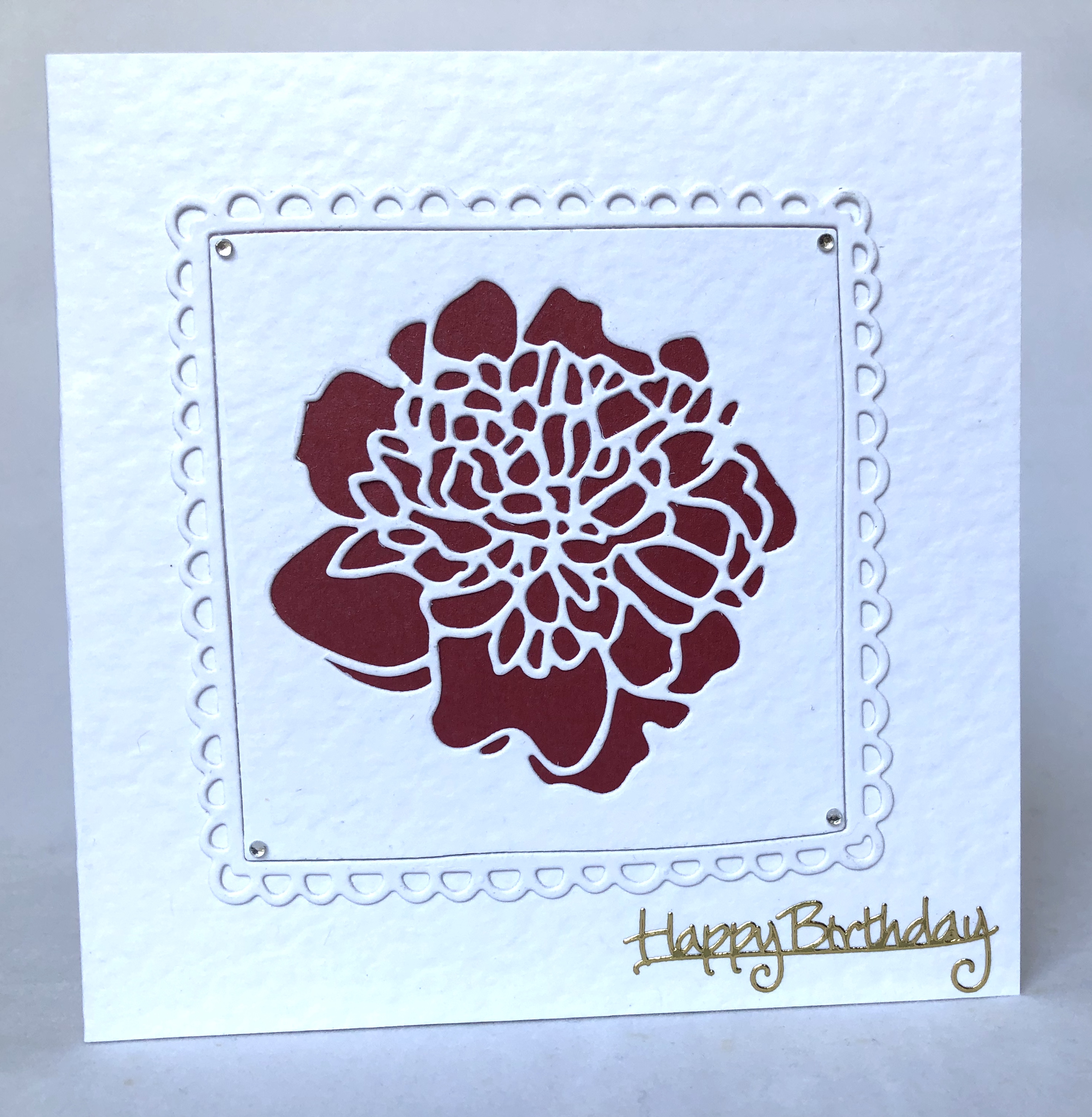 Red Rose Card - Image 1
