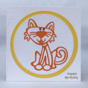 Ginger Cat Card