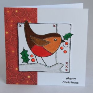 Christmas Robin Card