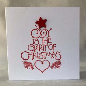 Joy of Christmas card
