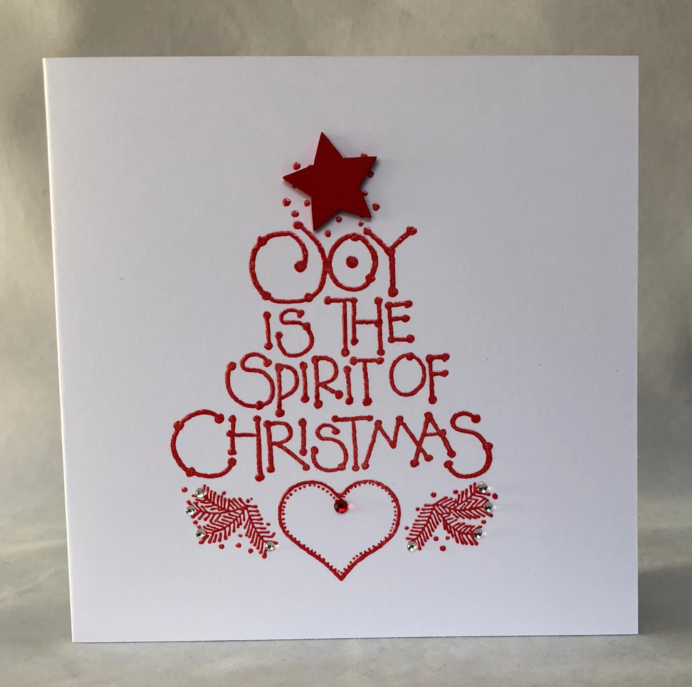 Joy of Christmas card - Image 1