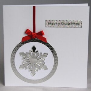 Mirror Snowflake Card