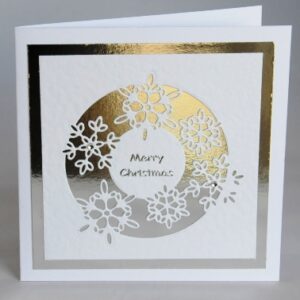 Snowflake Circle Card