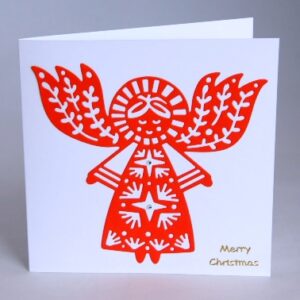 Scandi Angel Christmas Card
