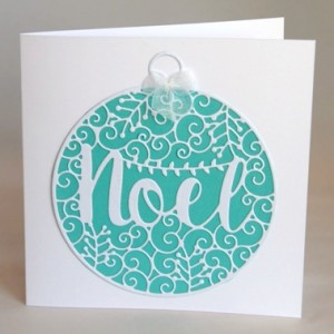 Large Bauble Card