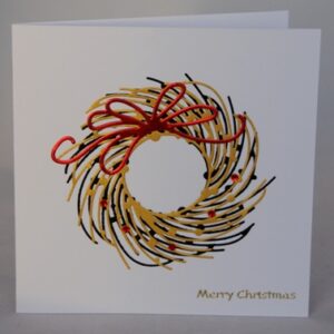 Christmas Wreath Card
