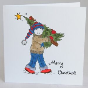 Christmas Tree Picker Card