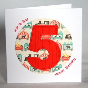 Happy Fifth Birthday Card