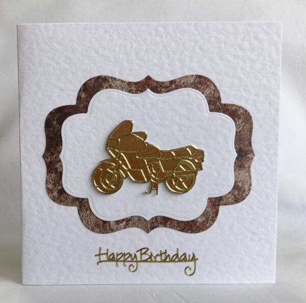 Motorbike Card for Men