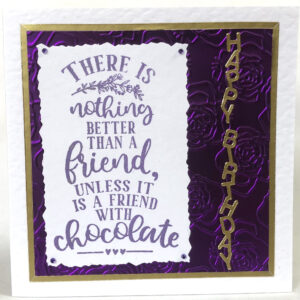 Friends And Chocolate Card