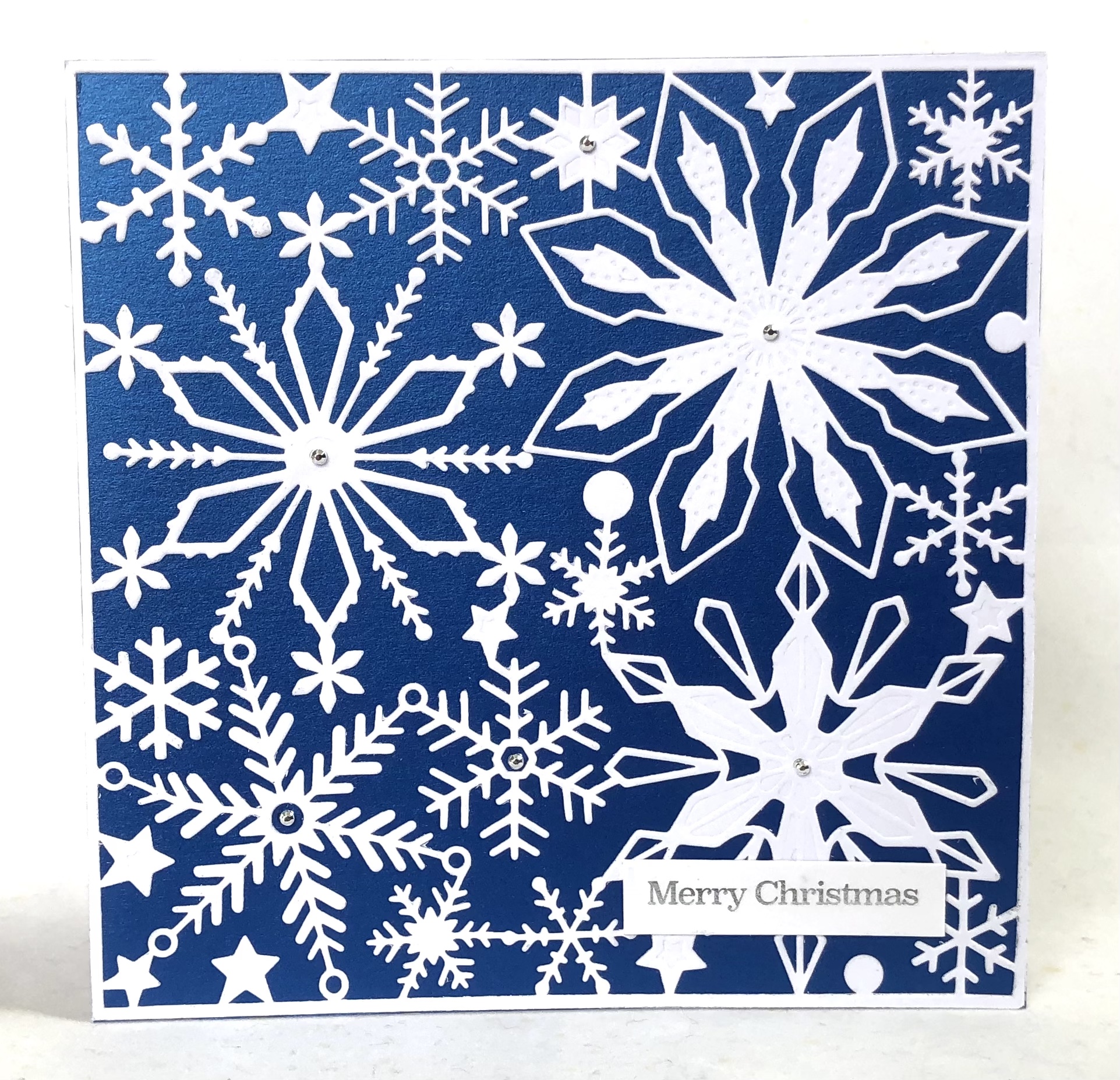 Snowflake Square Card - Image 1