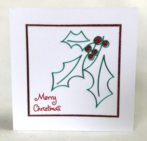 Christmas Holly Card