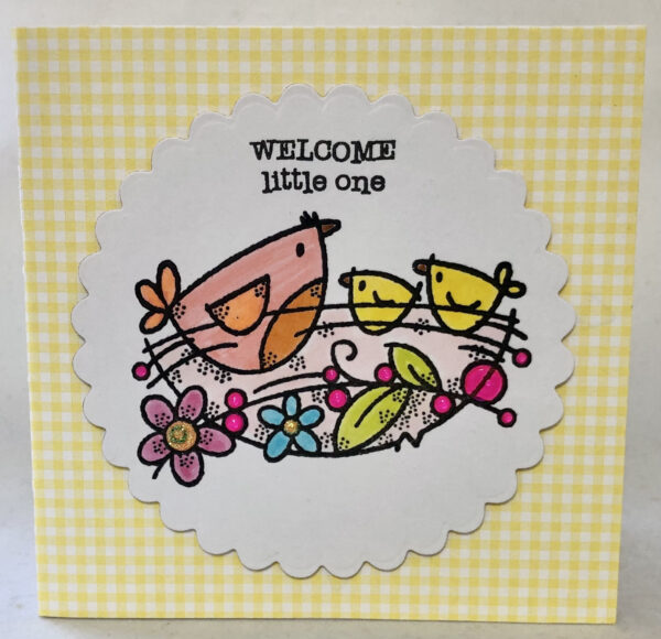 New Baby Chicks Card
