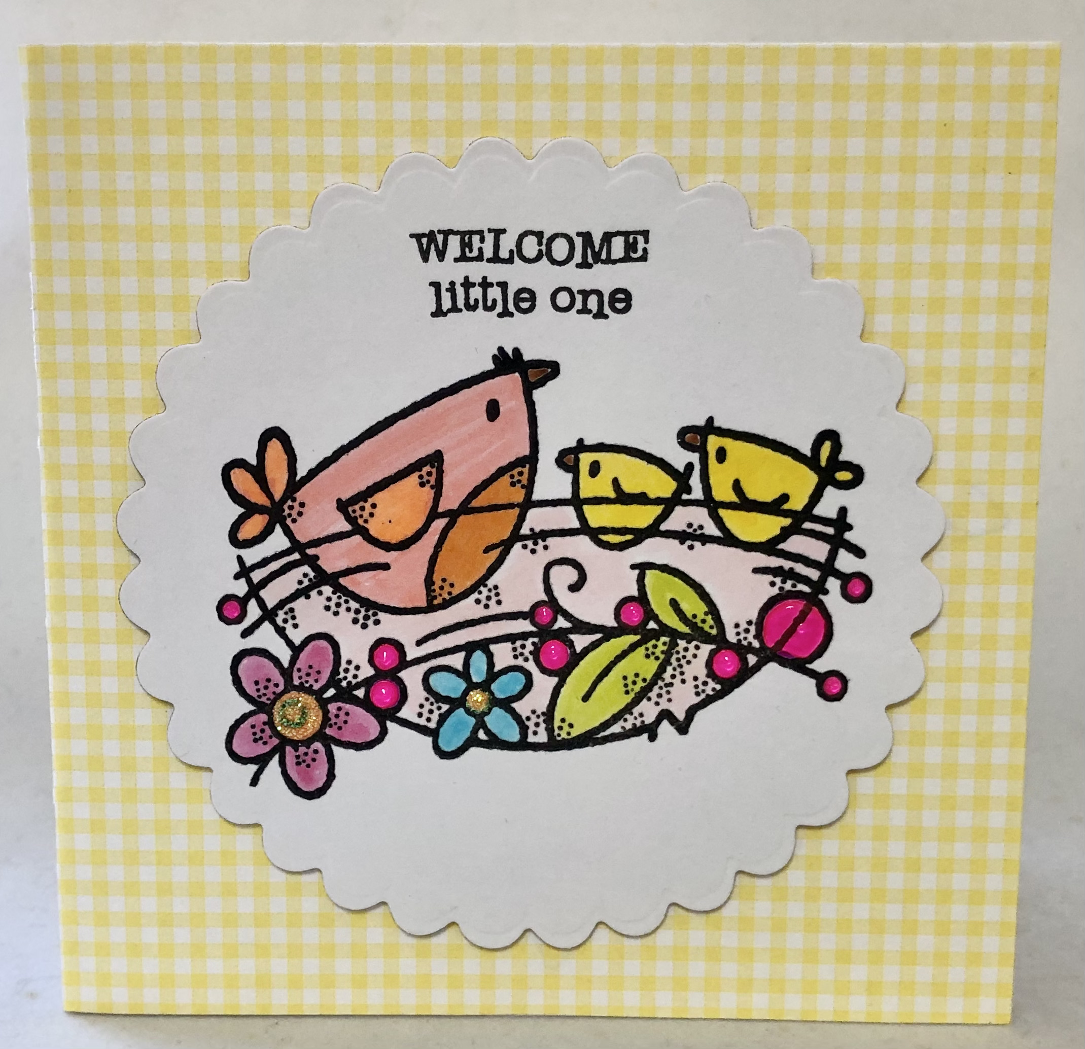 New Baby Chicks Card - Image 1