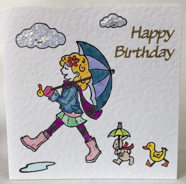 Fun In The Rain Card