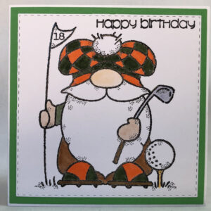 The Happy Golfer Card