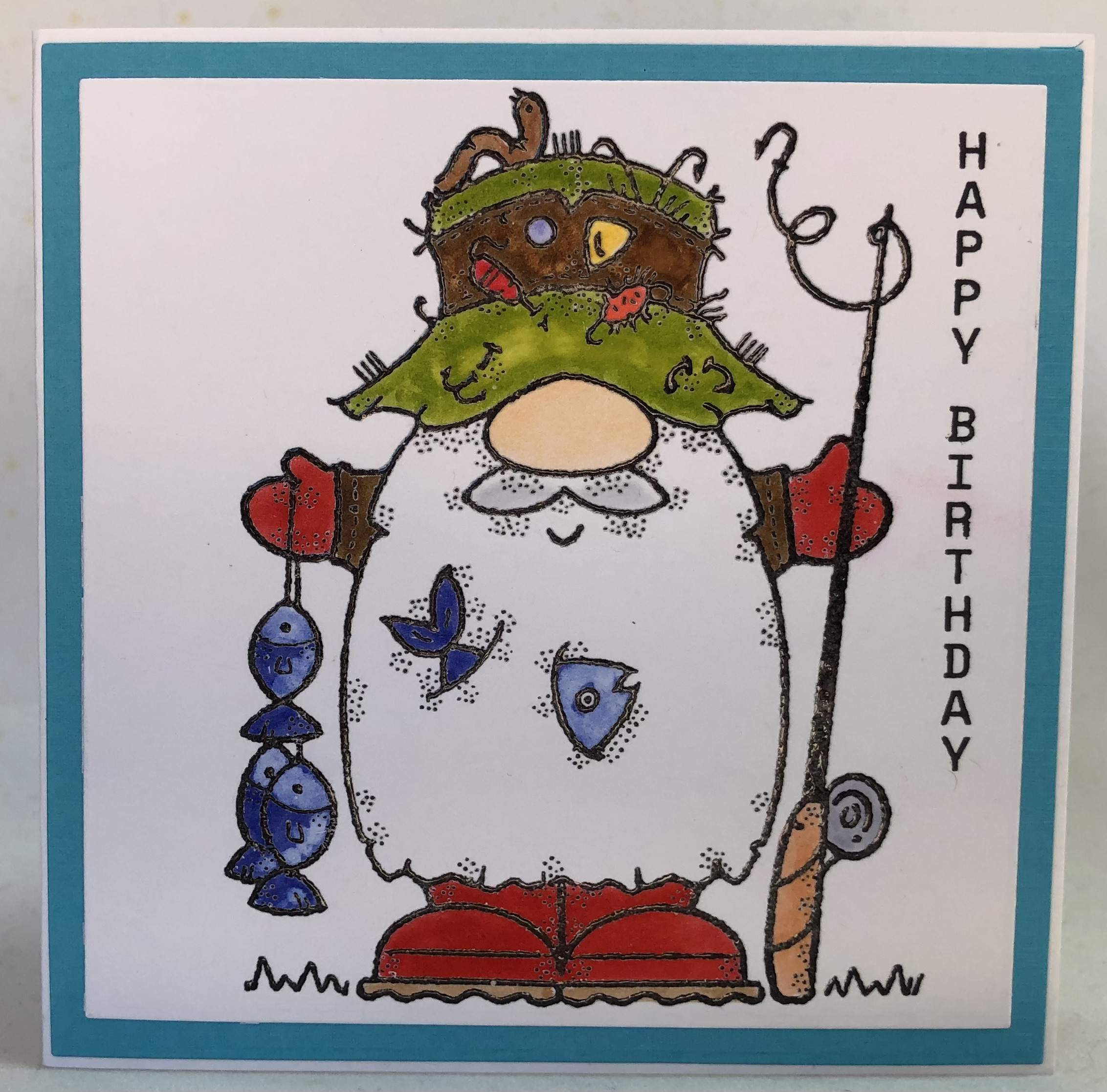 The Happy Angler Card - Image 1
