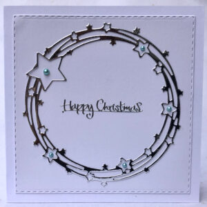 Star Wreath Card