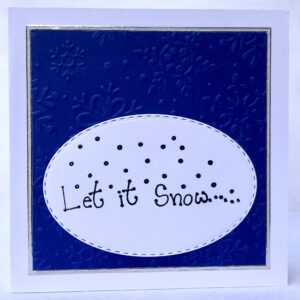 Let It Snow Christmas Card