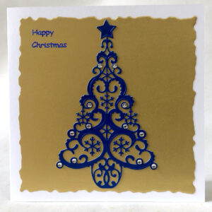 Snowflake Tree Card