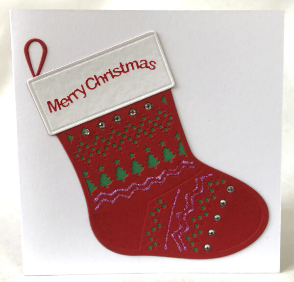 Christmas Stocking Card