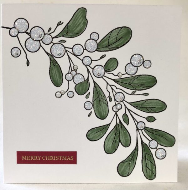 Mistletoe Card