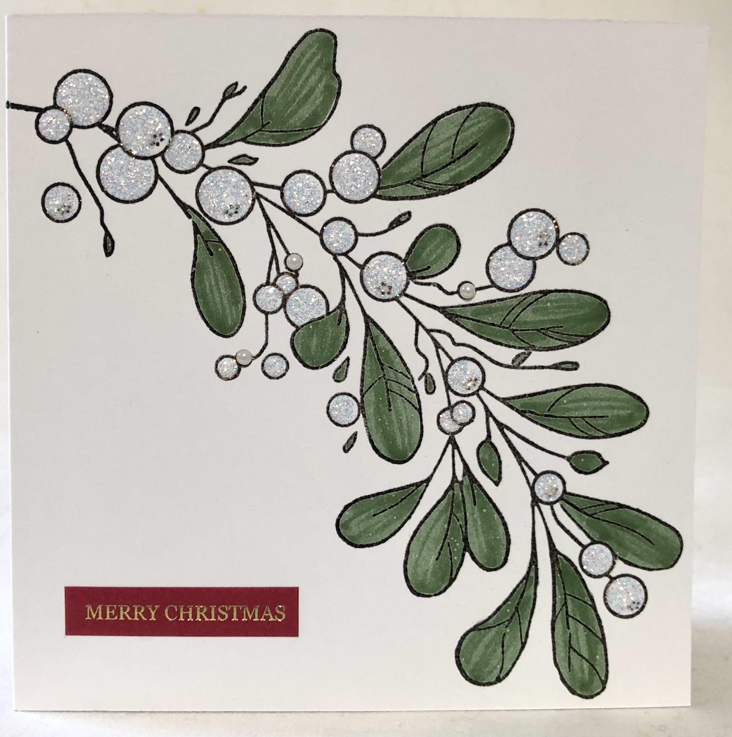 Mistletoe Card - Image 1