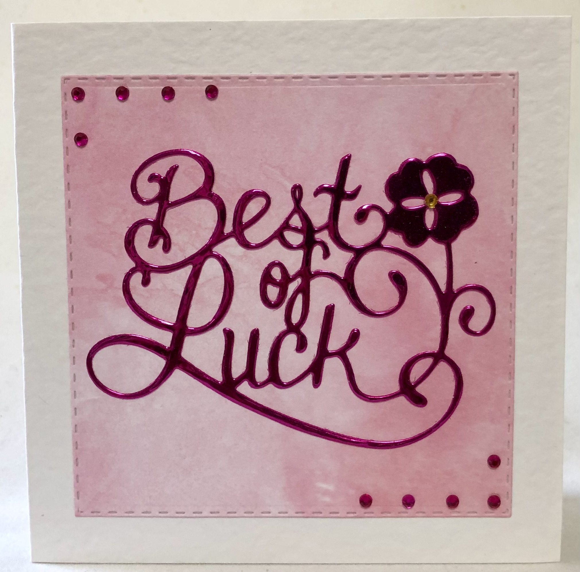Best Of Luck Card - Image 1