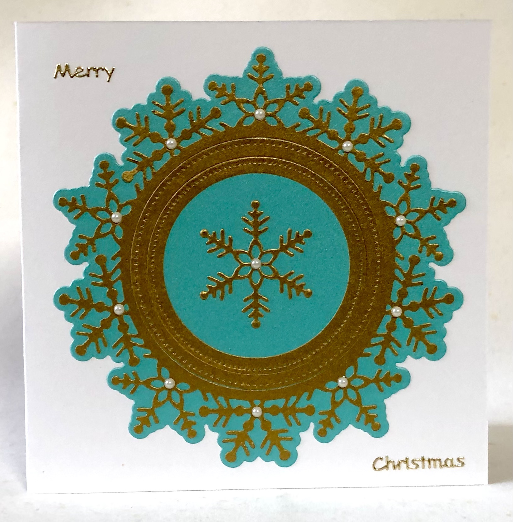 Christmas Wreath Card - Image 1