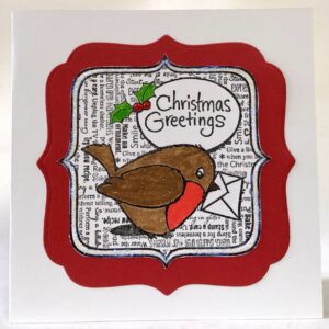 The Robin Christmas Card