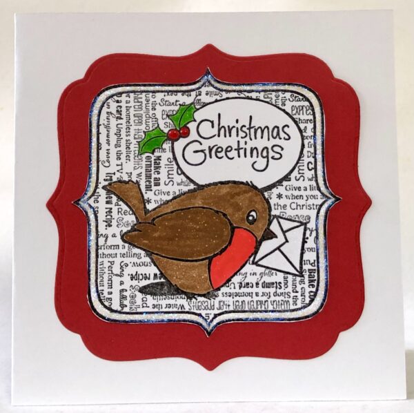 The Robin Christmas Card