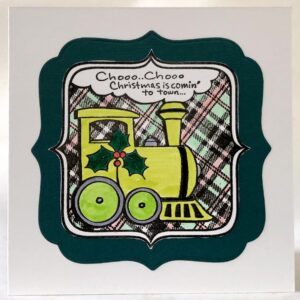 Choo Choo Christmas Card