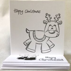 Colour your own card pack