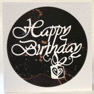 Birthday Words Card