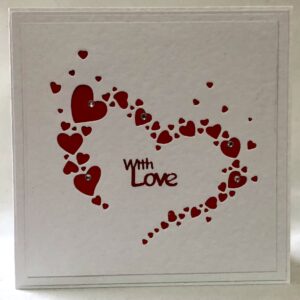 Swirling Hearts Card