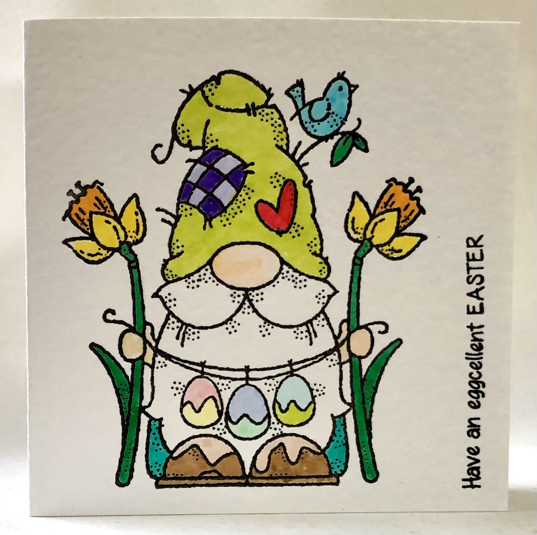 Eggcellent Easter Card - Image 1